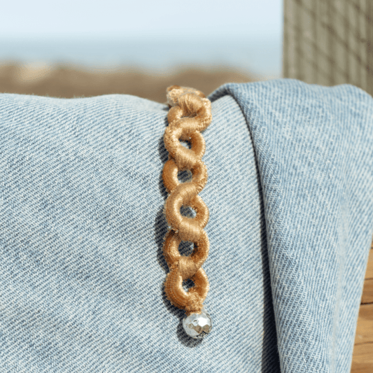 Annulette  ·  Dune Velvet and Hammered Beads - RayahHair