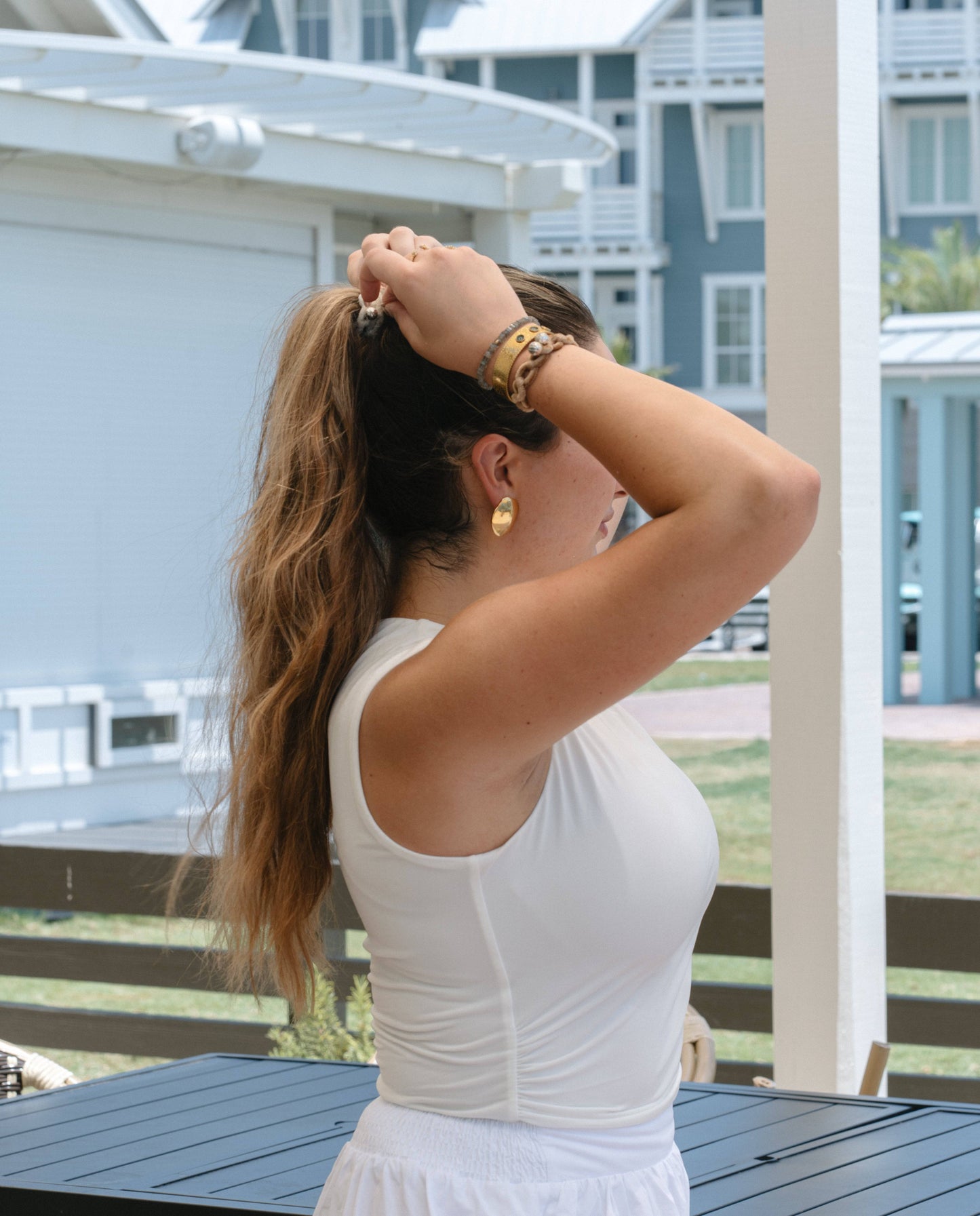 Annulette · Dune Velvet and Smooth Beads - RayahHair